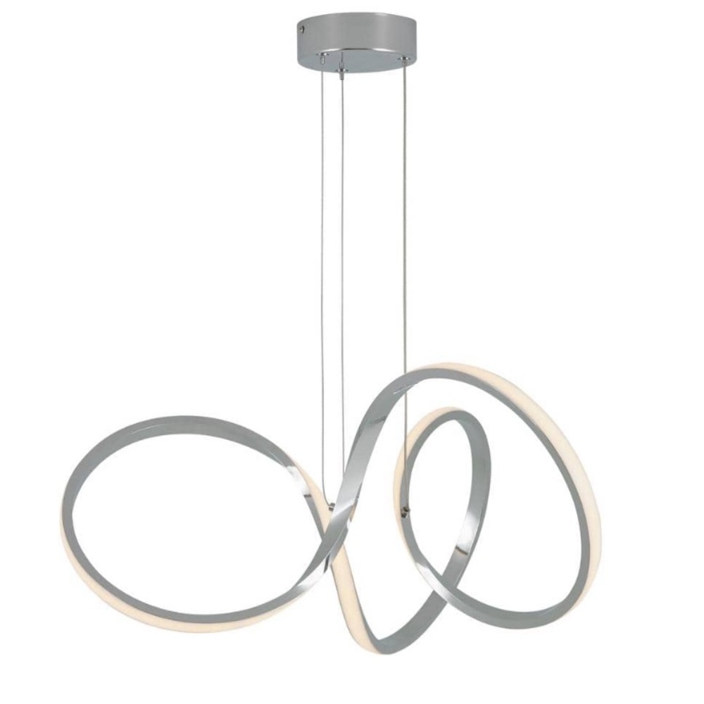 Artika LED Pendant Light Silver Black